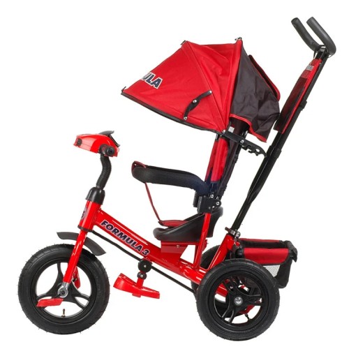 Велосипед детский трехколесный TRIKE Pilot PTA3 (2019) красный/красная рама- надувные колеса 12/10 