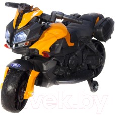 Детский мотоцикл Bugati (оранжево-черный)