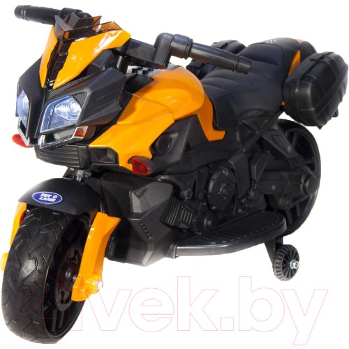 Детский мотоцикл Bugati (оранжево-черный)