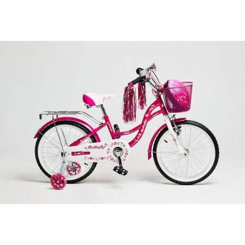 Детский велосипед Delta Butterfly 18 розовый