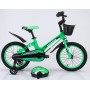Облегчённый велосипед Delta Prestige 16 зеленый + шлем в подарок!