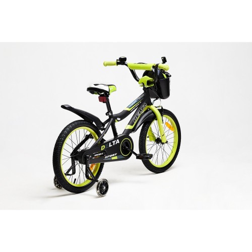 Детский велосипед Delta Sport 16 зеленый