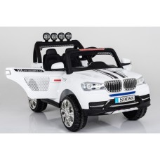 Двухместный детский электромобиль 4x4 полный привод Electric Toys BMW X5 Lux с увеличенной ёмкостью аккумулятора