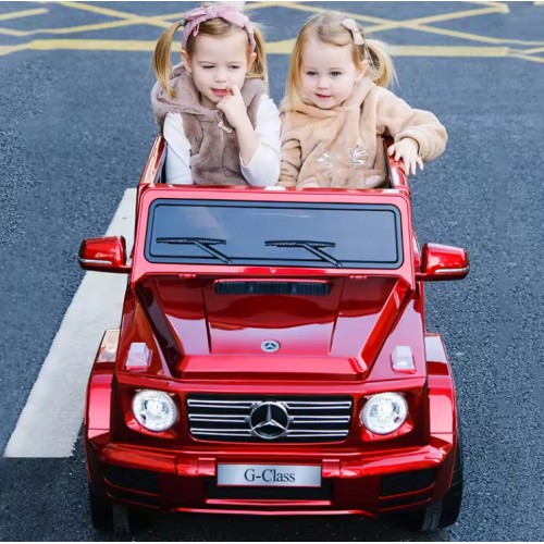 Детский электромобиль Mercedes-Benz G63 бордовый