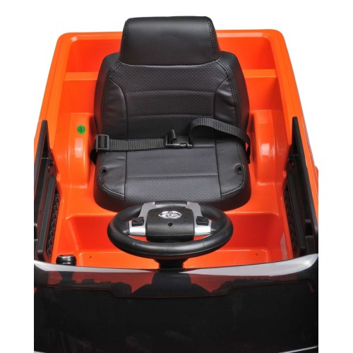 Детский автомобиль Farfello Tundra (экокожа, оранжевый)