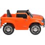 Детский автомобиль Farfello Tundra (экокожа, оранжевый)