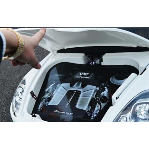 Детский электромобиль Electric Toys Porsche Macan Lux кожаное сиденье, светодиодные огни, мягкие EVA!!!