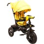 Велосипед детский Kinder Trike Comfort 3 в 1 складывающийся руль и спинка на 360 градусов - желтый