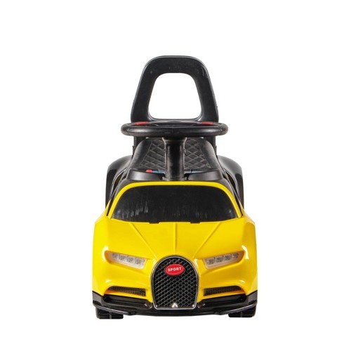 Детская каталка KidsCare Bugatti 621 (желтый)