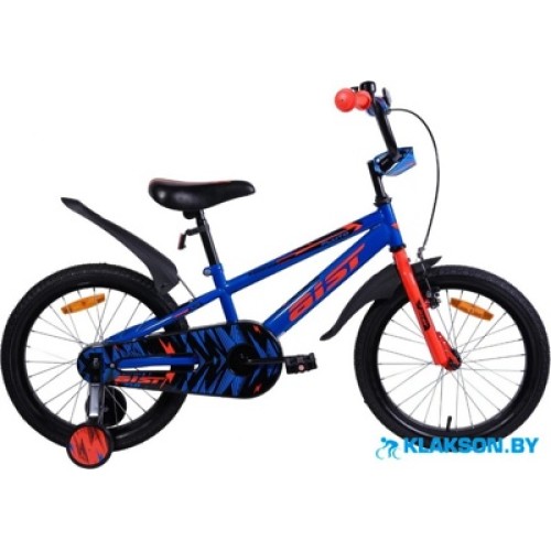 Детский Велосипед AIST Pluto 18 (синий/красный, 2019) 