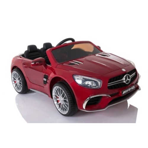 Электромобиль детский Mercedes-Benz SL65 Бордо +сьемный АКБ + мощ.моторы+лецензия 