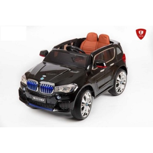Детский электромобиль Electric Toys BMW X5 New Lux 2019 (Мягкие EVA) цвет черный!!!
