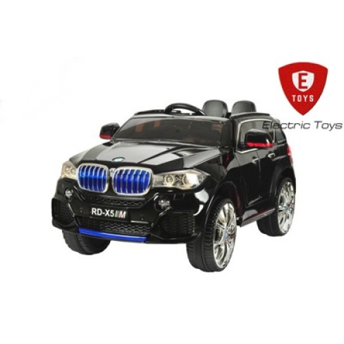 Детский электромобиль Electric Toys BMW X5 New Lux 2019 (Мягкие EVA) цвет черный!!!