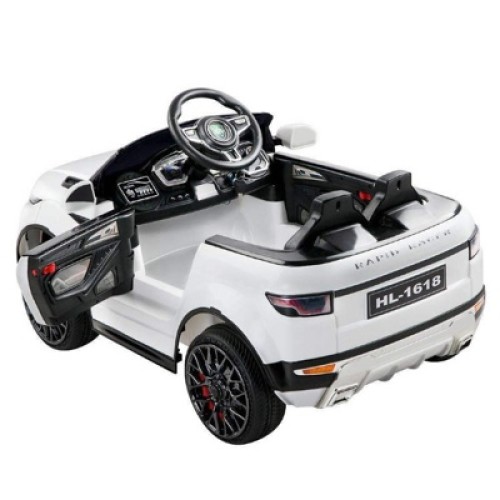 Детский электромобиль Electric Toys Range Rover Lux кожаное сиденье, светодиодные огни, мягкие EVA