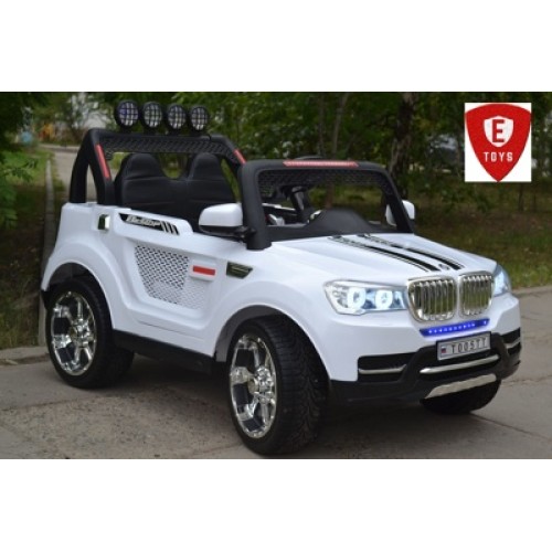 Детский двухместный электромобиль Electric Toys BMW X5 Lux + усиленный аккум 12v 10ah