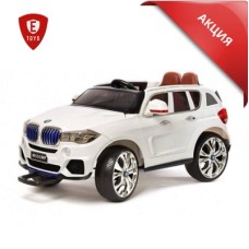 Детский электромобиль Electric Toys BMW X5 New  2019 (Мягкие EVA) цвет белый!!