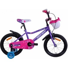 Велосипед двухколесный для детей Aist WIKI 18 фиолетовый 