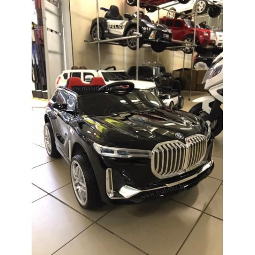 Детский электромобиль Electric Toys BMW Х7 LUX 2021г черный (автокраска)