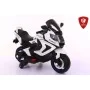 Детский Электромобиль мотоцикл BMW 1500 c 2- ами, 12 вольт, мягкие бесшумные EVA, кожаное сиденье